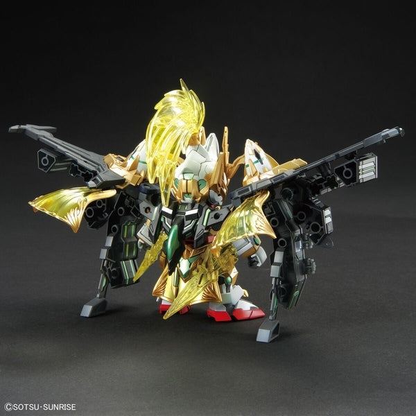 Bandai SDW Heroes Zhao Yun 00 Gundam Command Package rear view.