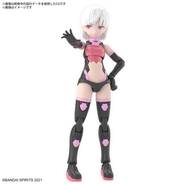 Bandai 1/144 NG 30MS SIS-T00 Ruruneru (Colour B) reaching out with one arm