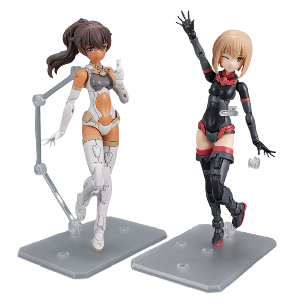 Bandai Action Base No.6 example use 2 x 30MS models