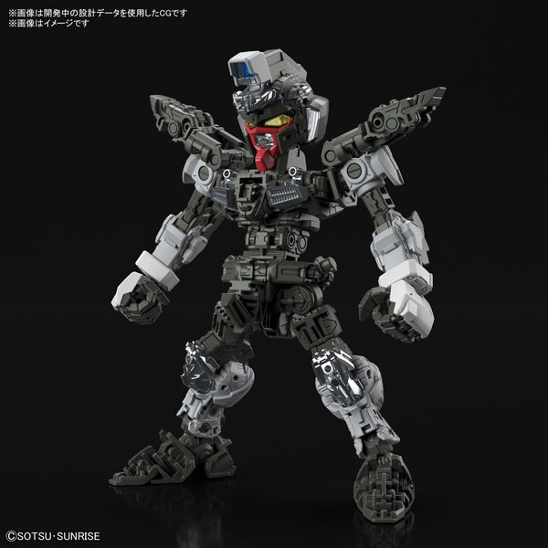 Bandai 1/100 MGSD Freedom Gundam inner frame detail