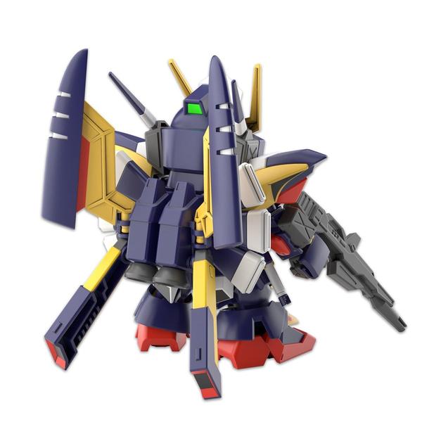 Bandai SDCS Tornado Gundam rear view of backpack