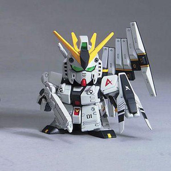 Bandai BB Senshi BB209 NU Gundam + HWS front on pose