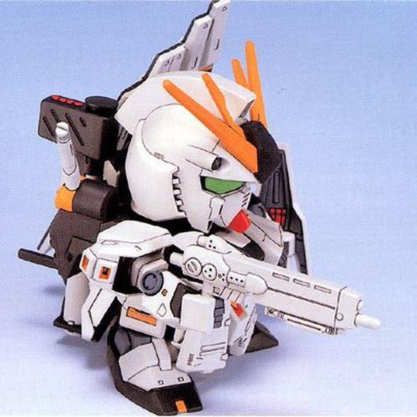Bandai BB Senshi BB209 NU Gundam + HWS side view