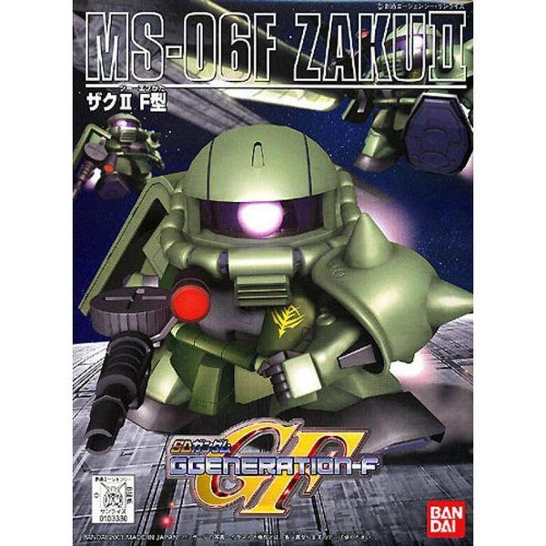 Bandai BB 218 MS-06F Zaku II package art