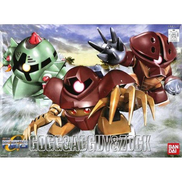 Bandai SDBB Gogg & Acguy & Zock package artwork