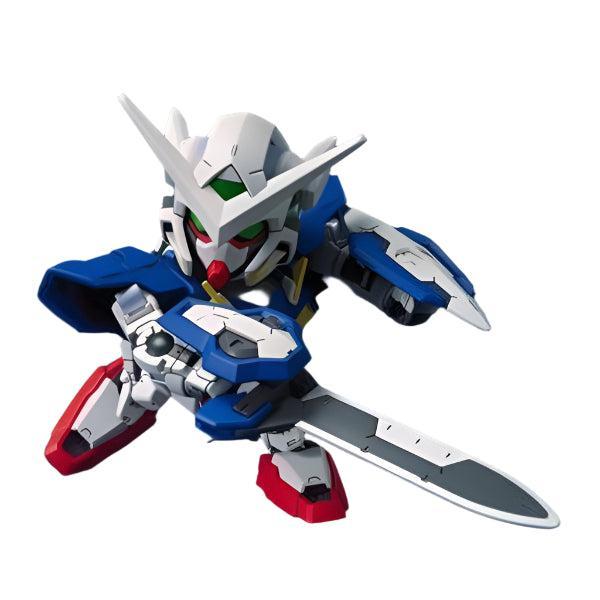 Bandai 1/144 BB 313 Gundam Exia action pose