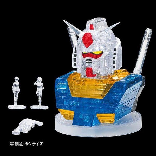 Crystal Puzzle Gundam RX-78-2 assembled