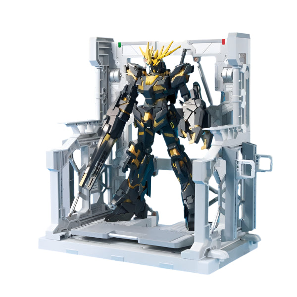Bandai 1/144 System Base 001 White example in use
