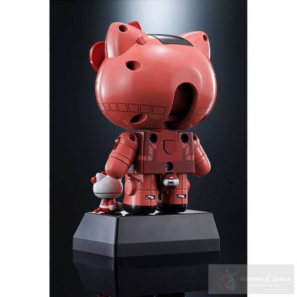 Chogokin Gundam Char's Zaku II Hello Kitty rear view.