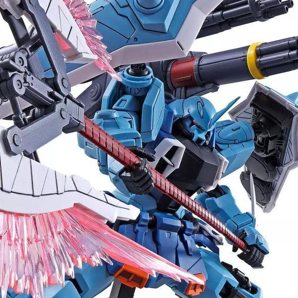 Bandai MG 1/100 Yzack Joule's Slash Zaku Phantom action pose close up