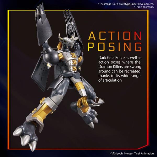 Gundam Express Australia Bandai Figure Rise Standard BlackWarGreymon (Digimon)  action pose 1