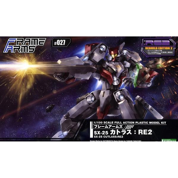 GEA Kotobukiya 1/100 Frame Arms SX-25 Cutlass: RE2 package artwork