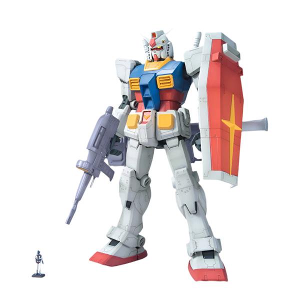 Gundam Express Australia Bandai 1/100 MG RX-78-2 Gundam Ver O.Y.W Animation Colour front on view.