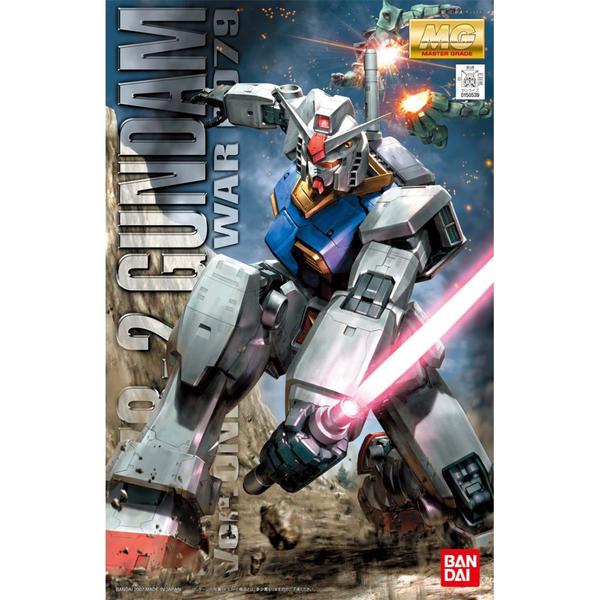 Gundam Express Australia Bandai 1/100 MG RX-78-2 Gundam Ver O.Y.W Animation Colour package artwork