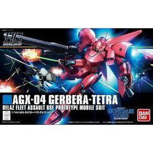 Gundam Express Australia Bandai 1/144 HGUC AGX-04 Gerbera-Tetra package art