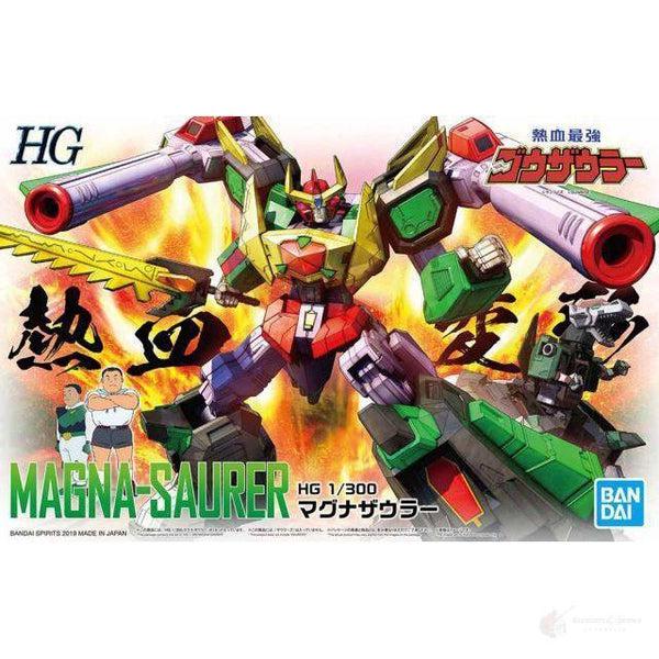 Bandai 1/300 HG Magnasaurer package art