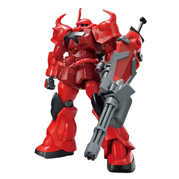 Bandai 1/144 HG GB Gouf Crimsom Custom front on view.