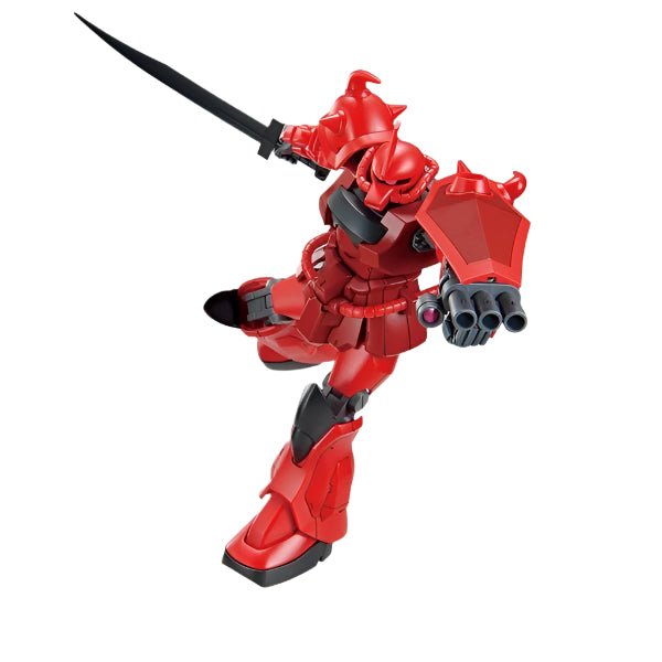 Bandai 1/144 HG GB Gouf Crimsom Custom action pose 2