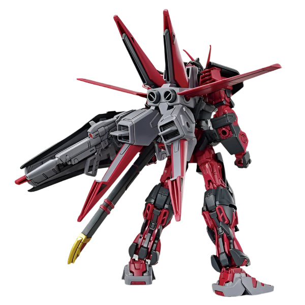 Bandai 1/144 HG GB Gundam Astray Red Frame Inversion rear view.