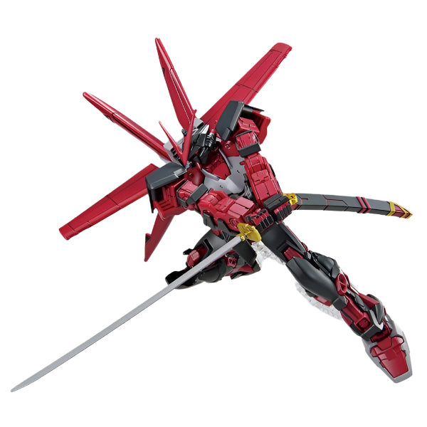 Bandai 1/144 HG GB Gundam Astray Red Frame Inversion action pose 2
