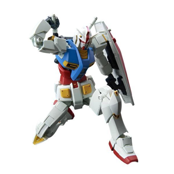 Bandai 1/144 HG G40 Industrial Design Ver. reaching for saber