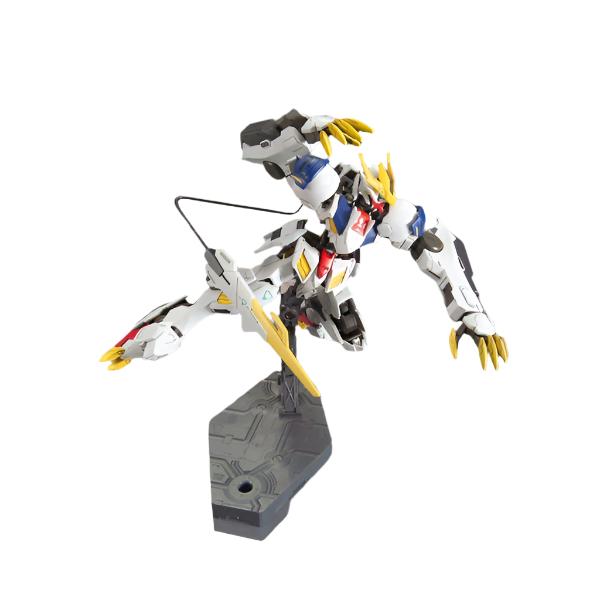 Bandai 1/144 HG Gundam Barbatos Lupus Rex action pose 2 flight