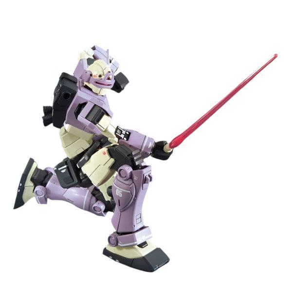 Bandai 1/144 HG RGM-79KC GM Intercept Gundam action pose on one knee