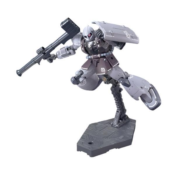 Bandai 1/144 HG YMS-03 Waff action pose with weapon.  2