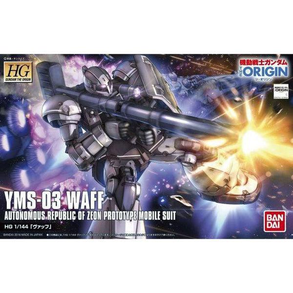 Bandai 1/144 HG YMS-03 Waff package artwork