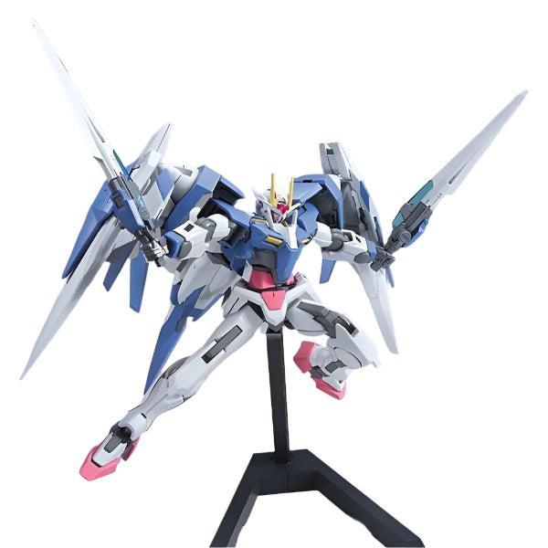 Bandai 1/144 HG 00 Raiser (Designer's Colour) dual sword pose