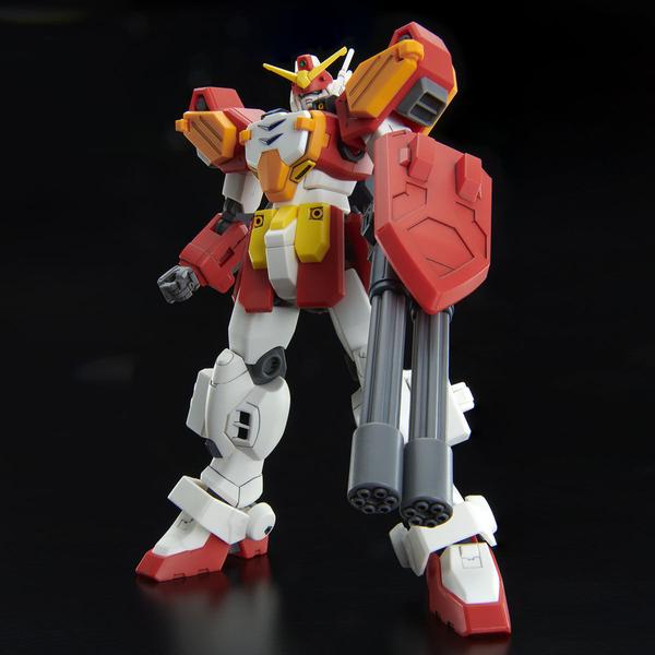 P-Bandai 1/144 HG Gundam Heavyarms Custom action pose 5
