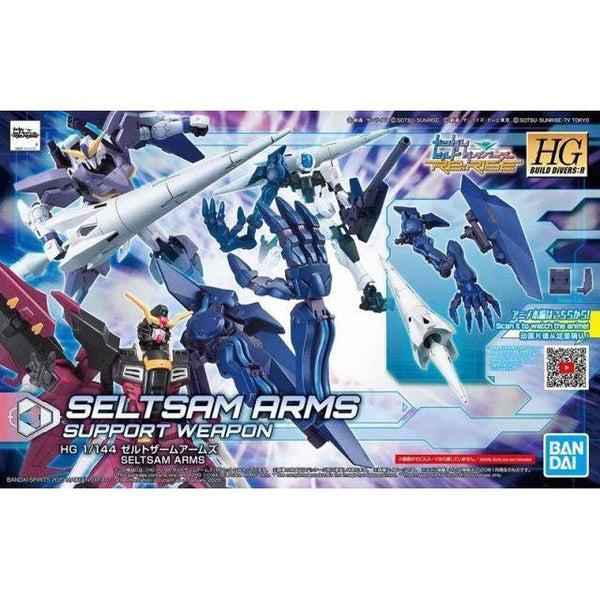 Bandai 1/144 HGBD:R Selsam Arms package artwork