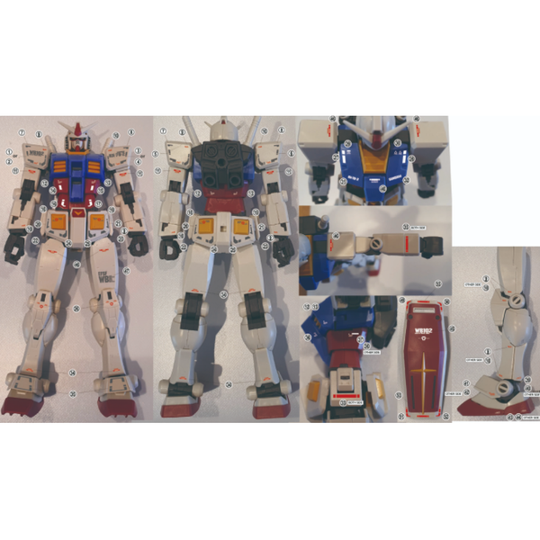 Delpi 1/144 HG RX-78-2 Gundam Beyond Global Water Slide Decal fitment