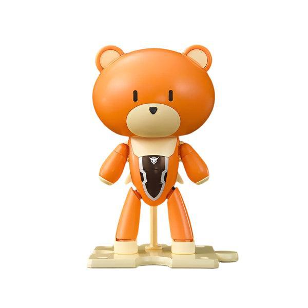 Bandai 1/144 HG Petit Gguy Allelujah Haptism Orange and Placard front view