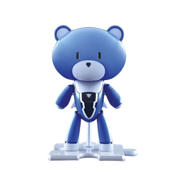 Bandai 1/144 HG Petit'Gguy Setsuna F Seisei Blue & Placard front on