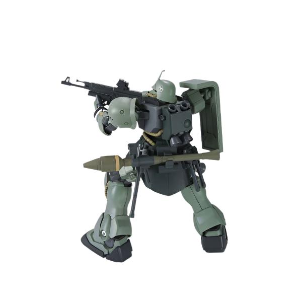 Bandai 1/144 HGUC Geara Zulu action pose rear view