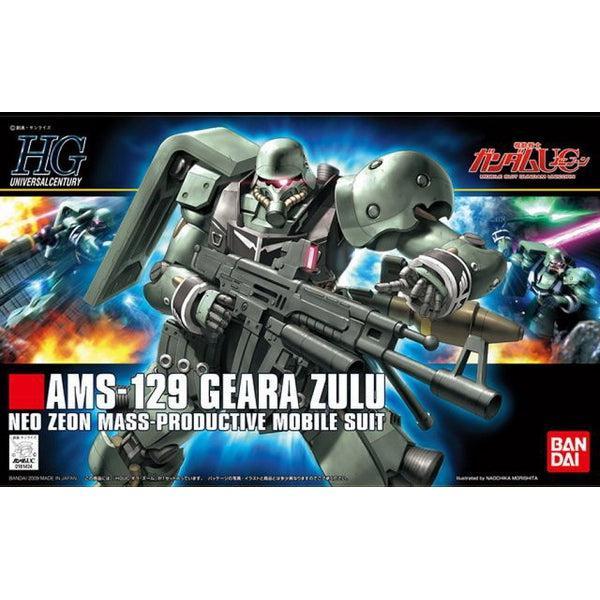Bandai 1/144 HGUC Geara Zulu package artwork