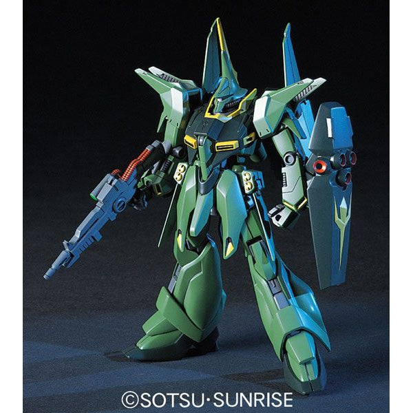 Bandai 1/144 HGUC Bawoo Production Type front on view.