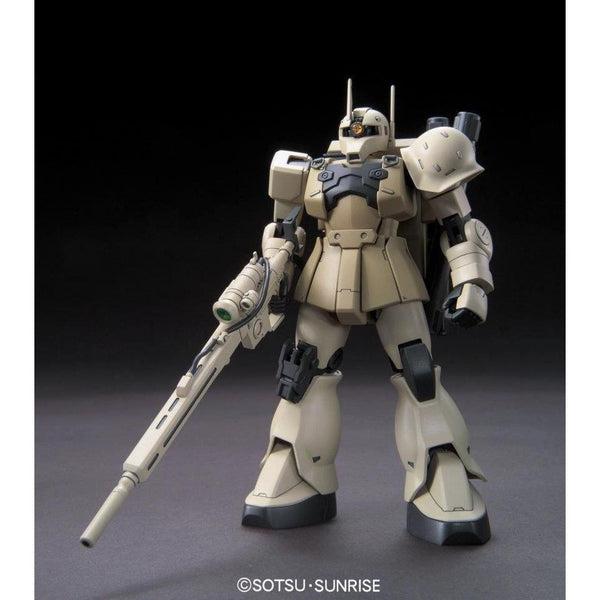 Bandai 1/144 HGUC Zaku 1 Sniper Type front on pose