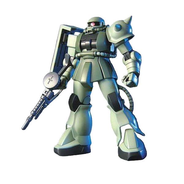 Bandai 1/144 HGUC MS-06 Zaku II front on pose