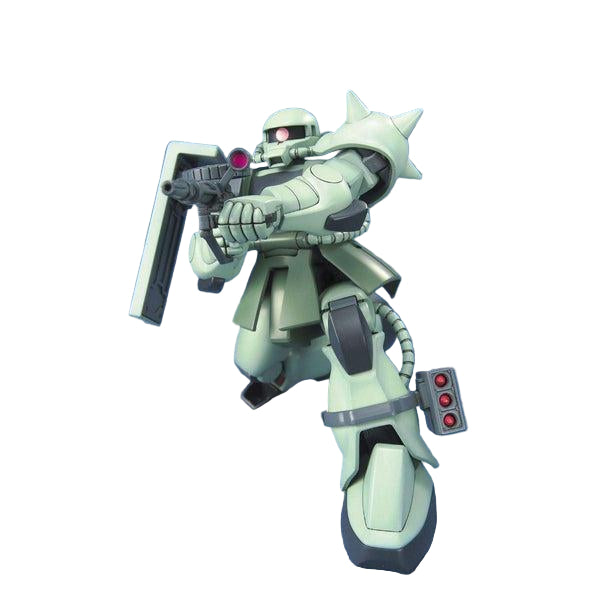 Bandai 1/144 HGUC MS-06 Zaku II action pose