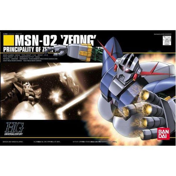 Bandai 1/144 MSN-02 Zeong package art