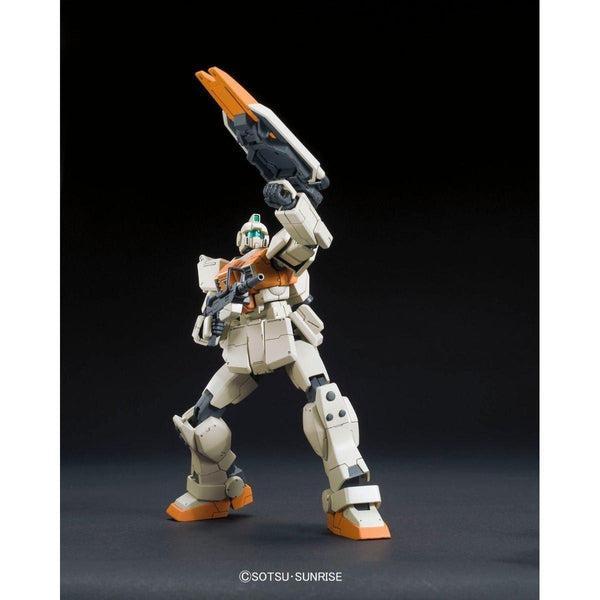 Bandai 1/144 HGUC RGM-79[G] GM Ground Type shield held high