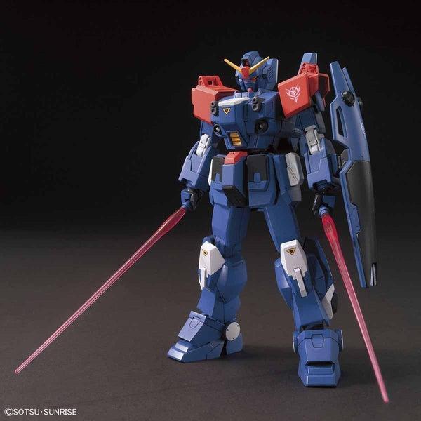 Bandai 1/144 HGUC Blue Destiny Unit 2 "Exam" front view sabres