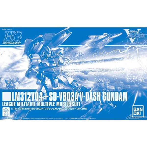 P-Bandai 1/144 HGUC V-Dash Gundam (Expo Clear) package art
