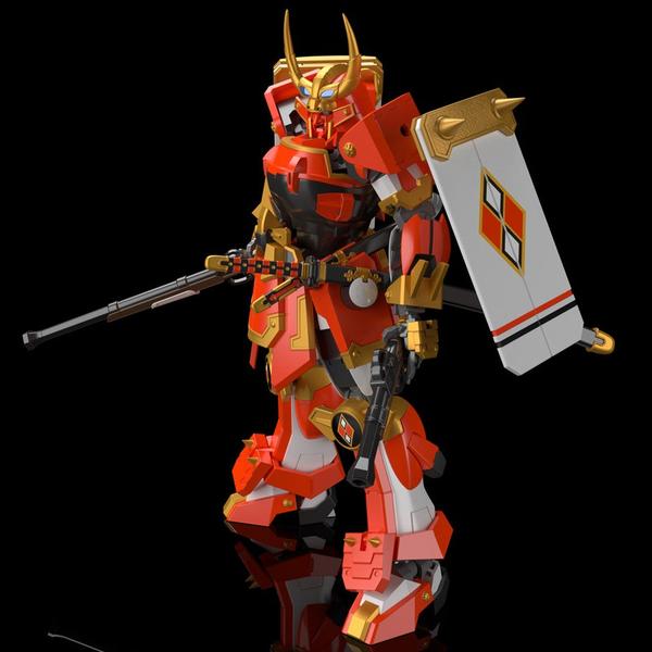 Kotobukiya 1/100 Frame Arms Shingen side on view