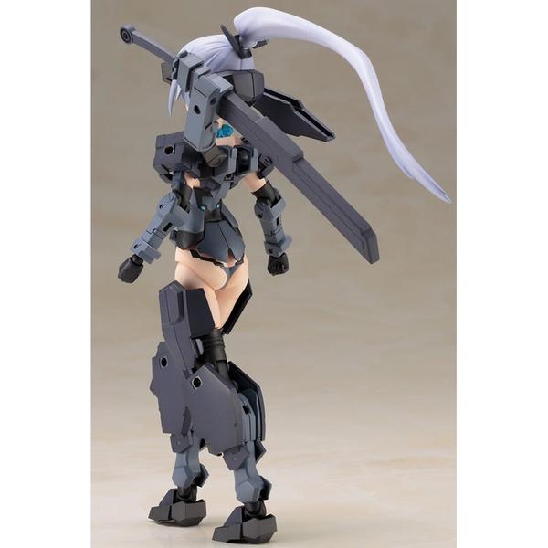 Kotobukiya 1/100 Frame Arms Girl Jinrai Indigo Ver (Reissue) rear view. 2
