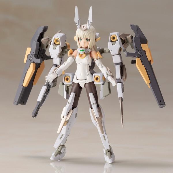 Kotobukiya 1/100 Frame Arms Girl Handscale Baselard Animation Ver. front on view with weapons