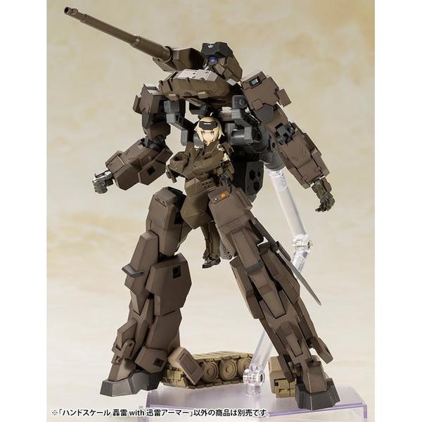 Kotobukiya 1/100 Frame Arms Girl Handscale Gourai with Jinrai Armour rear view. 1