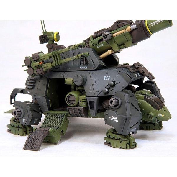 Kotobukiya 1/72 HMM Zoids Cannon Tortoise. side view with opening hatch